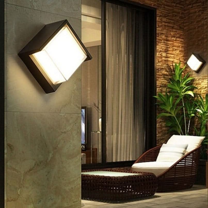 Sleek Outdoor LED Wall Light for Enhanced Safety and Style