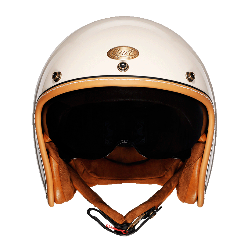 Lightweight ABS Open Face Motorcycle Helmet – Retro Design for Comfort