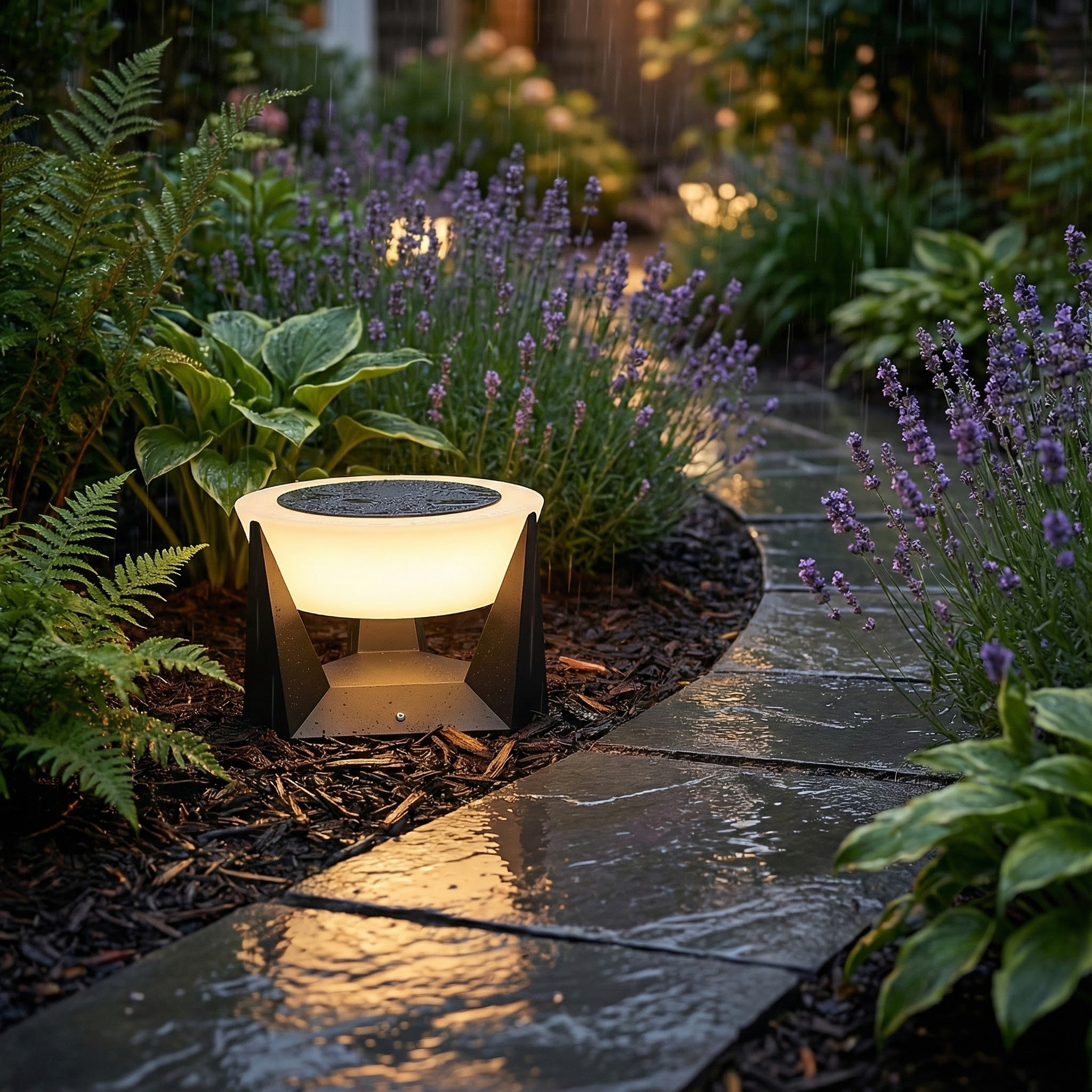 RadiantGlow Sleek Solar Outdoor Accent Light