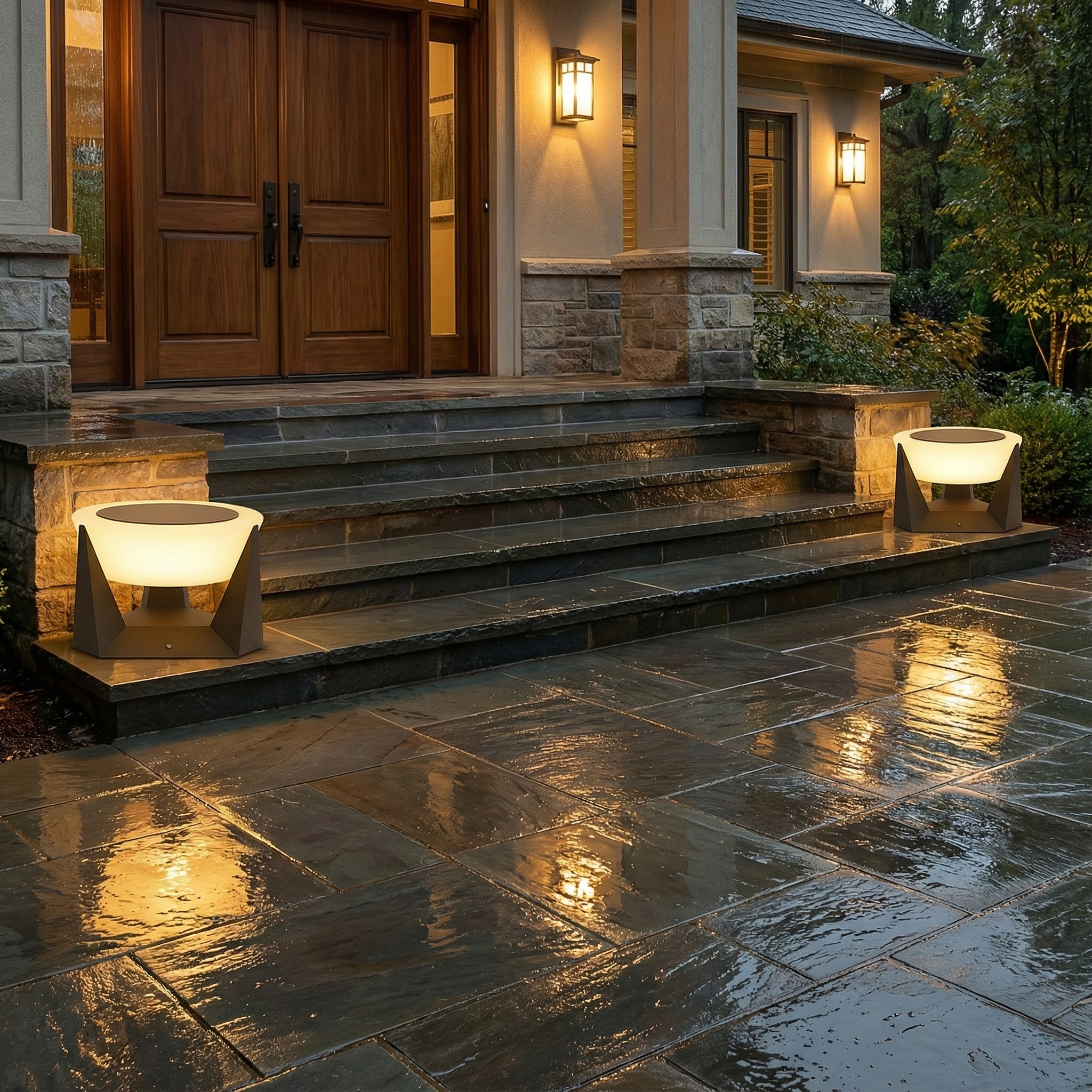 RadiantGlow Sleek Solar Outdoor Accent Light