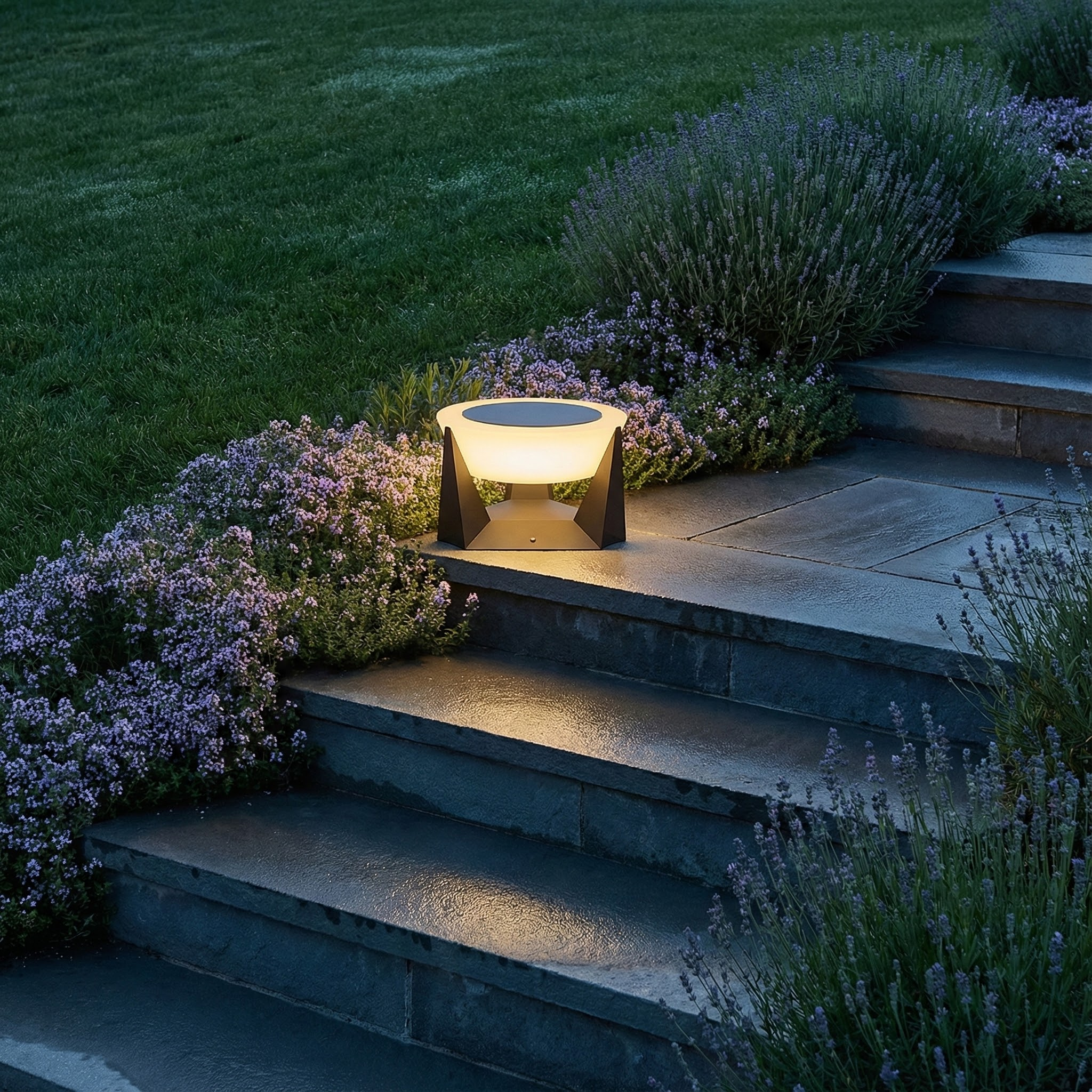 RadiantGlow Sleek Solar Outdoor Accent Light