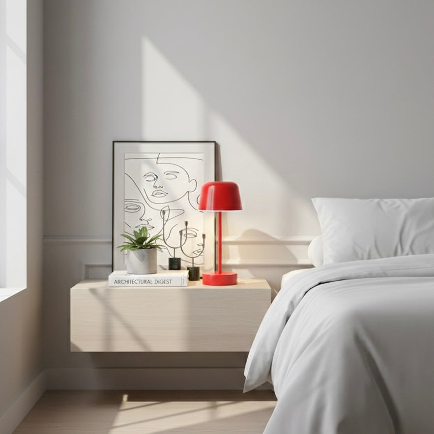 LED Table Lamp - Portable Design for Easy Mobility