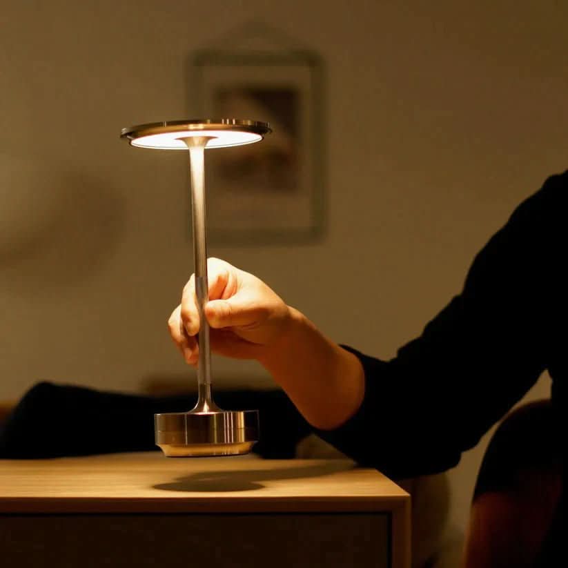 SereneLight Adjustable LED Table Lamp for Cozy Ambiance