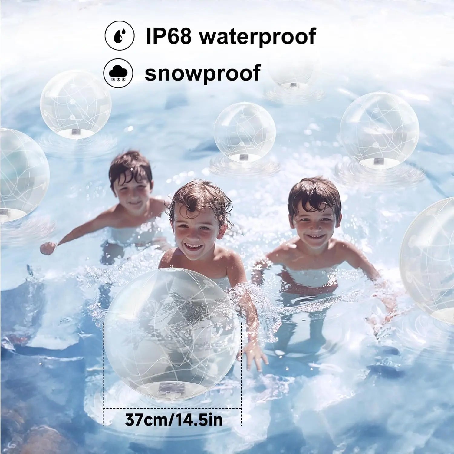 Solar Floating Pool Lights – Waterproof, Color Changing for Magical Nights
