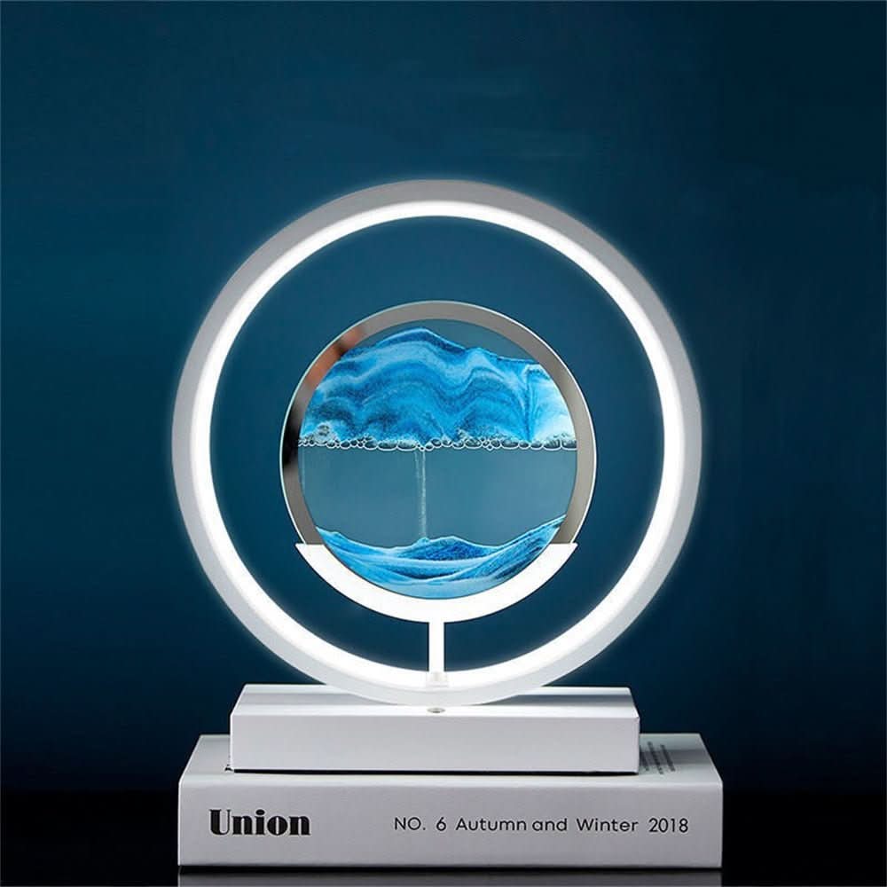 Serenity Sands 3D LED Table Lamp with USB Charging for Tranquil Vibes