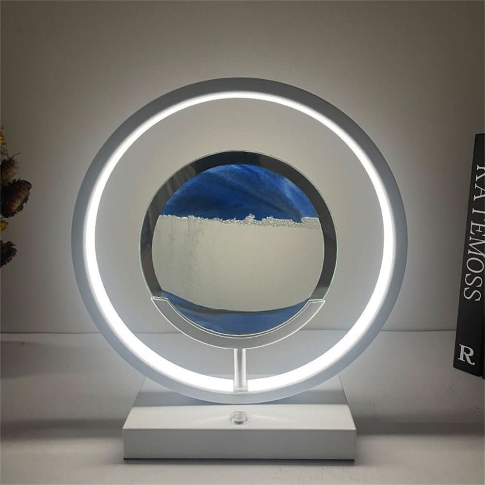 Serenity Sands 3D LED Table Lamp with USB Charging for Tranquil Vibes