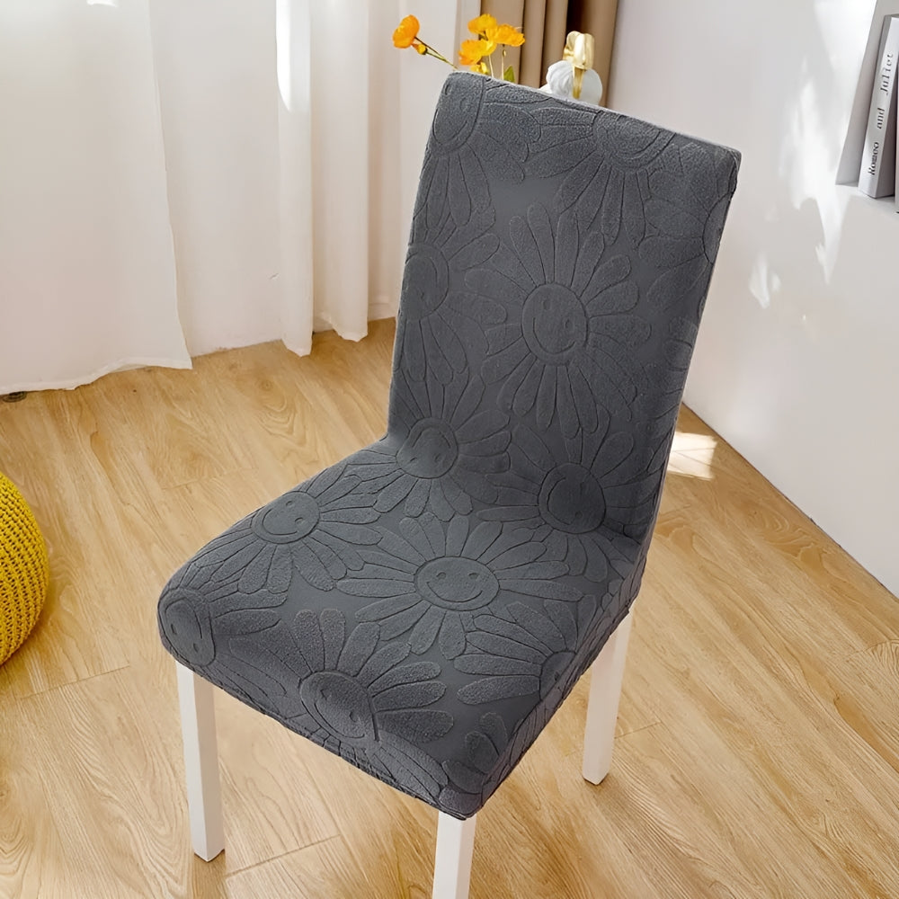 Cheerful Blossom Stretch Chair Protector