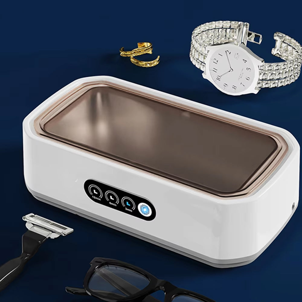 650ml Ultrasonic Cleaning Machine - 40W for Jewelry, Glasses, Watches, Dentures
