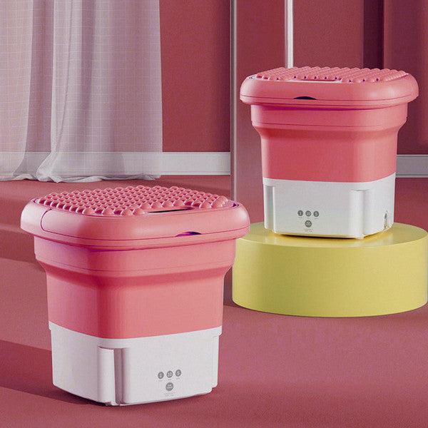 Compact Portable Washing Machine – Foldable Design
