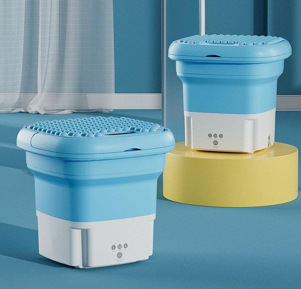 Compact Portable Washing Machine – Foldable Design