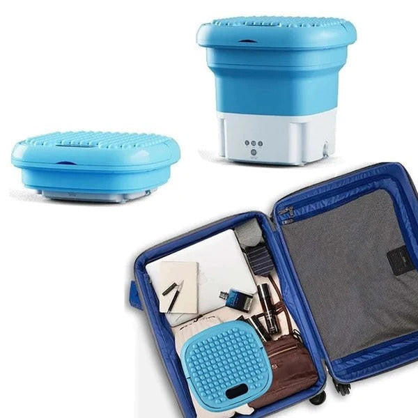 Compact Portable Washing Machine – Foldable Design