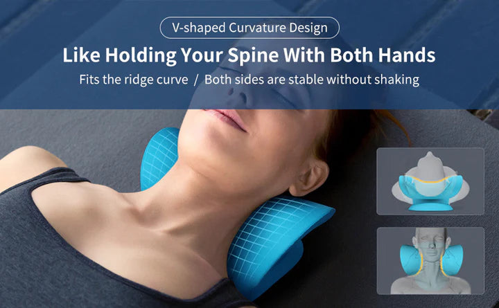 Ergonomic Neck and Shoulder Comfort Pillow
