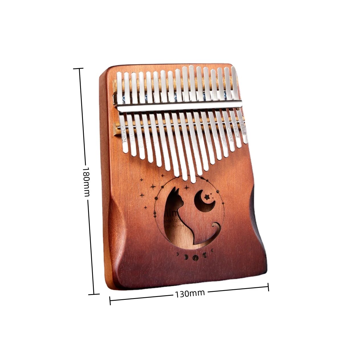 17-Key Kalimba Thumb Piano for Professional Musicians