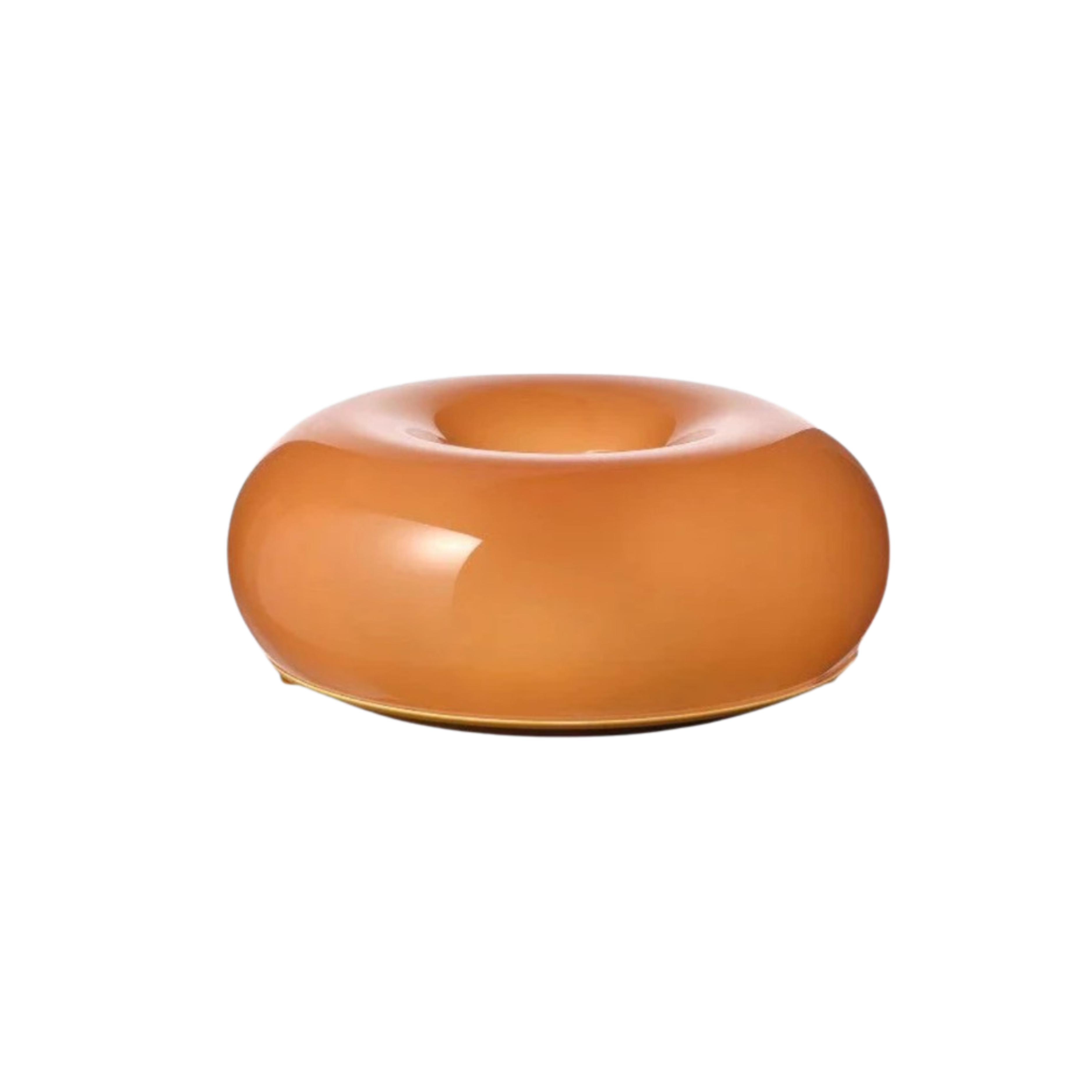 Soft LED Light Table Lamp in Round Donut Shape