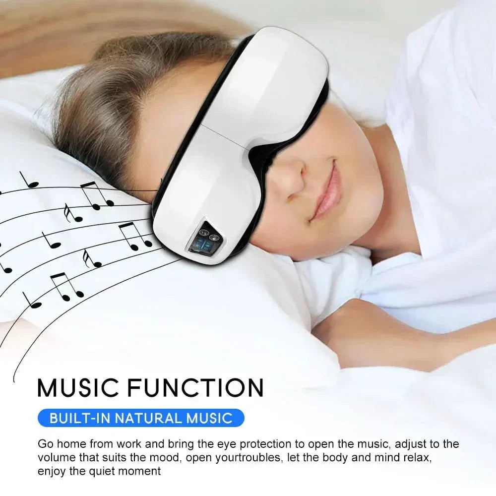 EyeRevive Pro 6D Relaxation Massager with Heat and Bluetooth