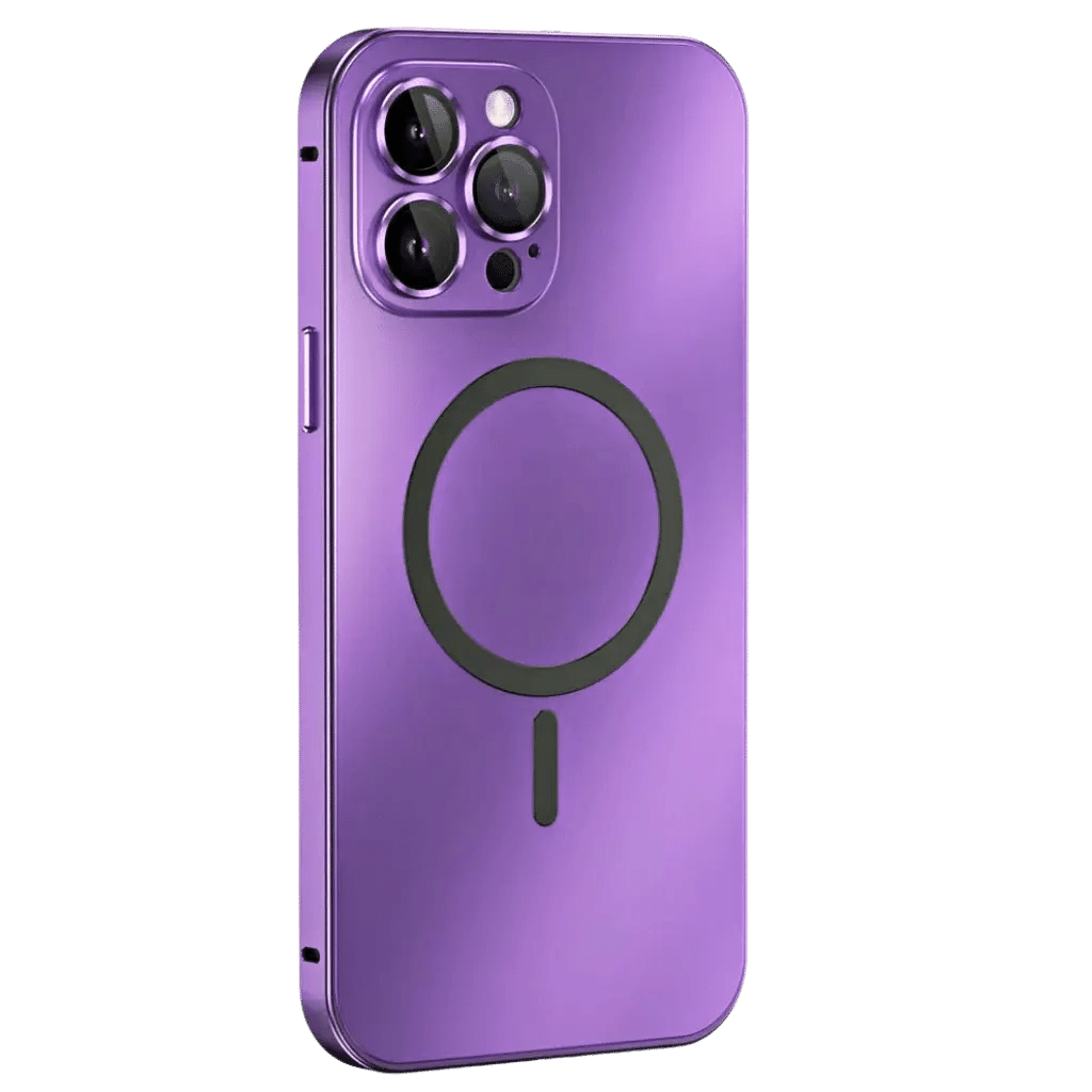 SleekGuard Magnetic Metal Case for iPhone Models