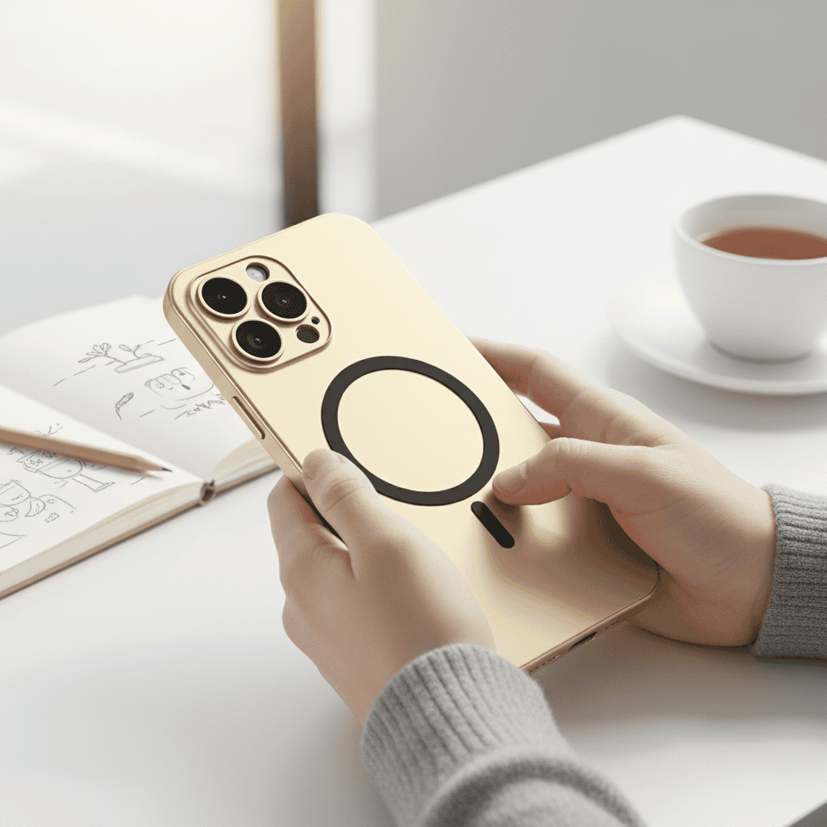 SleekGuard Magnetic Metal Case for iPhone Models