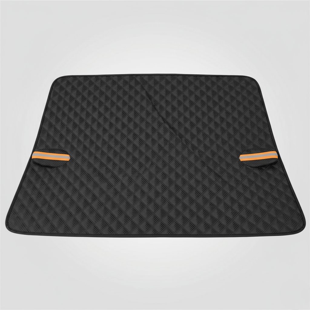 FrostGuard Magnetic All-Weather Car Cover with Reflective Shielding