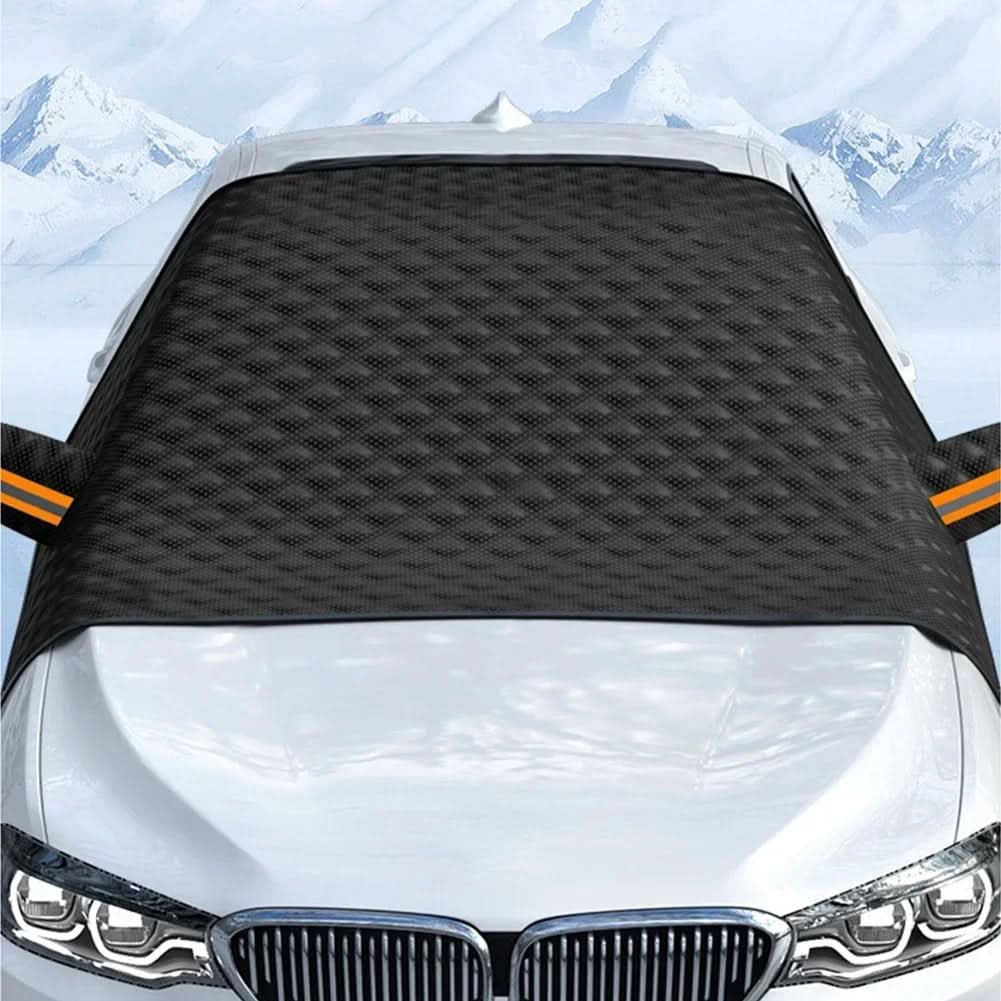 FrostGuard Magnetic All-Weather Car Cover with Reflective Shielding