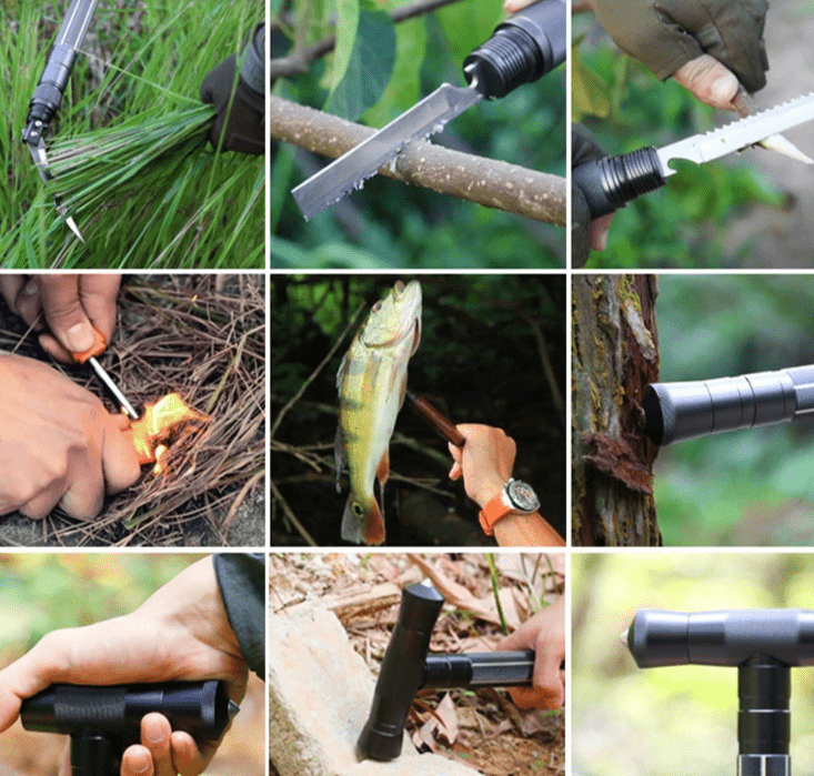 TrailBlazer Adjustable Aluminum Trekking Pole for Adventurers
