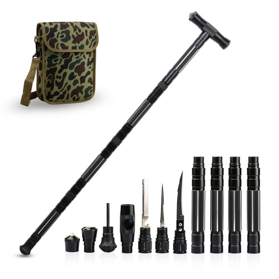 TrailBlazer Adjustable Aluminum Trekking Pole for Adventurers