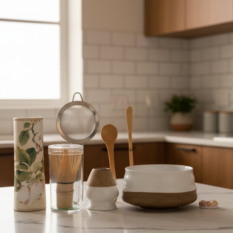 Sakura Serenity Matcha Tea Collection - 8 Piece Set