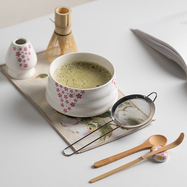 Sakura Serenity Matcha Tea Collection - 8 Piece Set