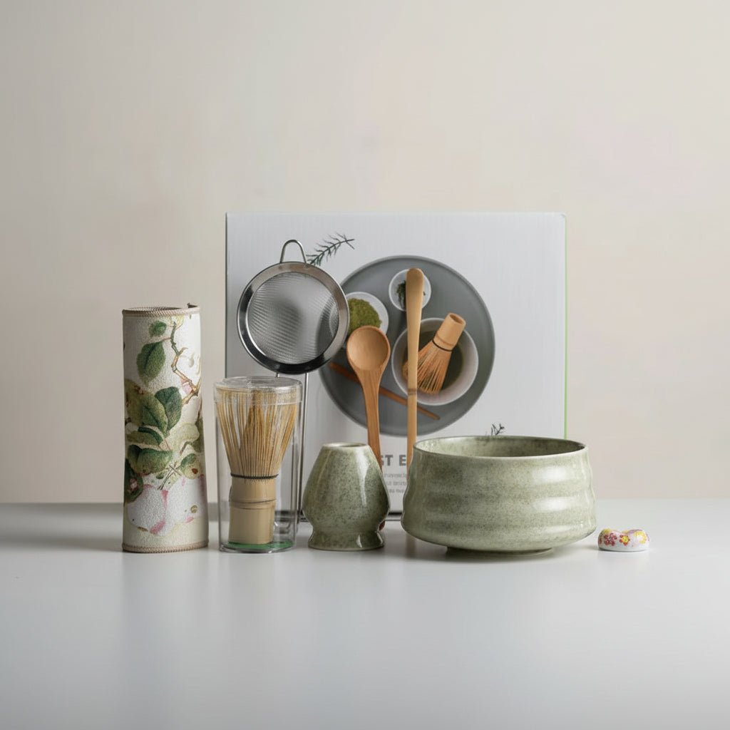 Sakura Serenity Matcha Tea Collection - 8 Piece Set