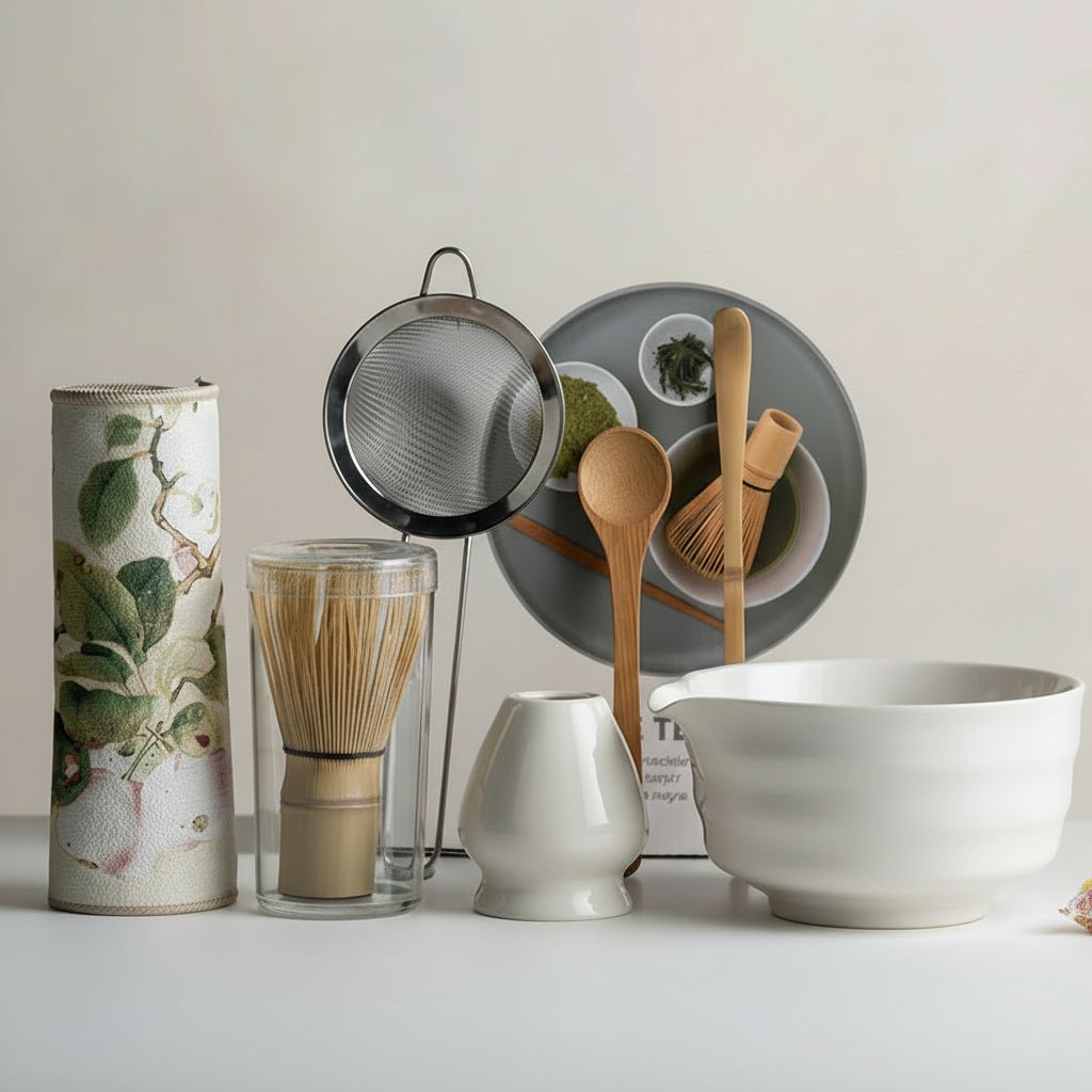 Sakura Serenity Matcha Tea Collection - 8 Piece Set