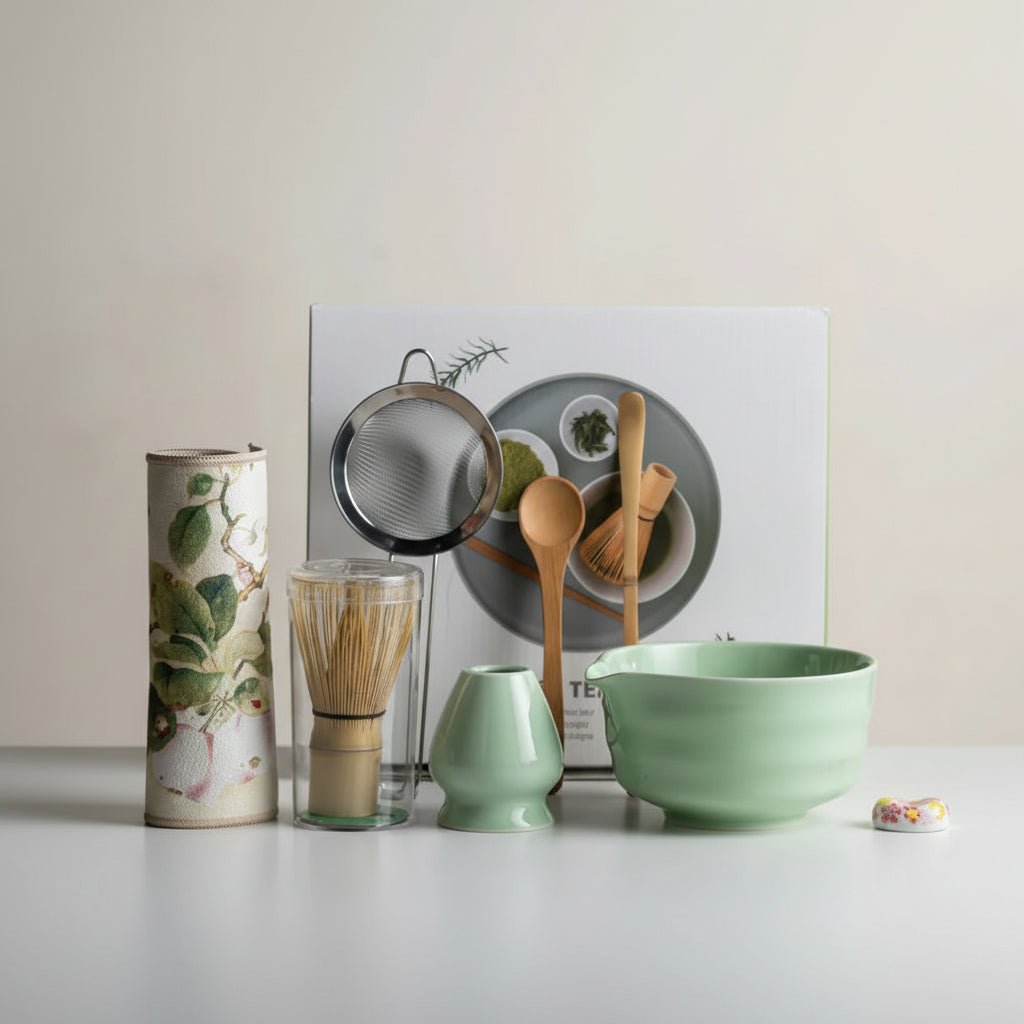 Sakura Serenity Matcha Tea Collection - 8 Piece Set