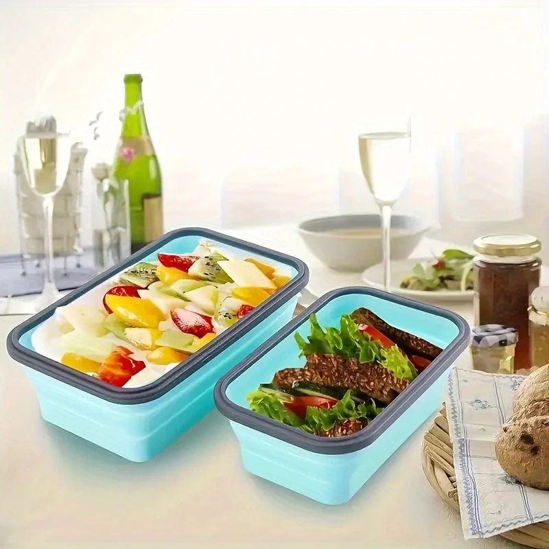 Space-Saving Silicone Meal Prep Containers for Effortless Organization