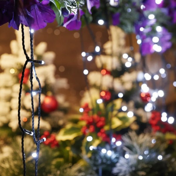 RadiantTwinkle Solar-Powered LED String Lights – 300 Bright LEDs