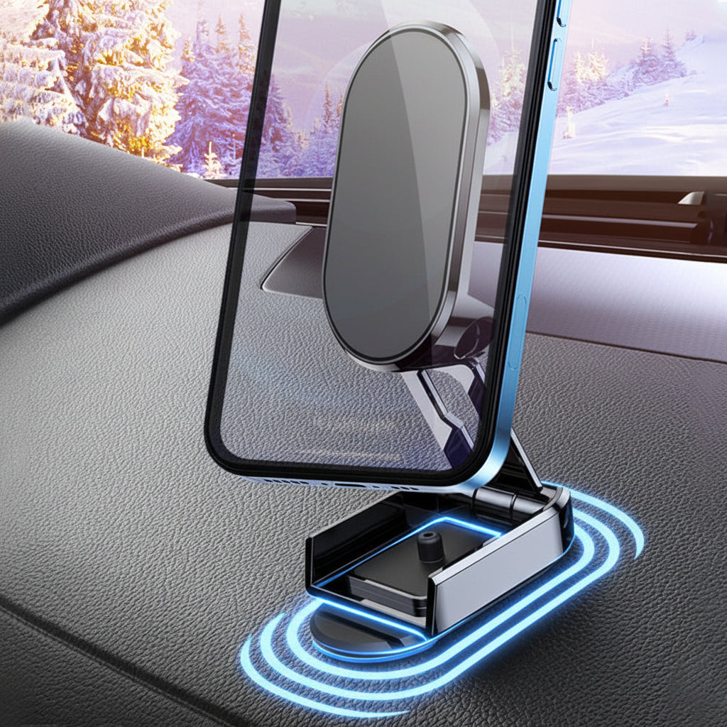 Secure Magnetic Phone Mount for Your Dashboard