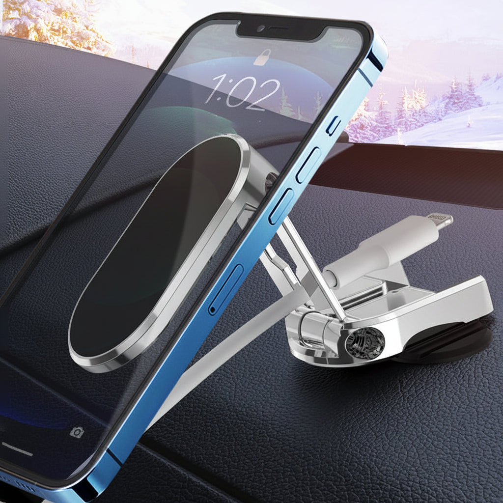 Secure Magnetic Phone Mount for Your Dashboard