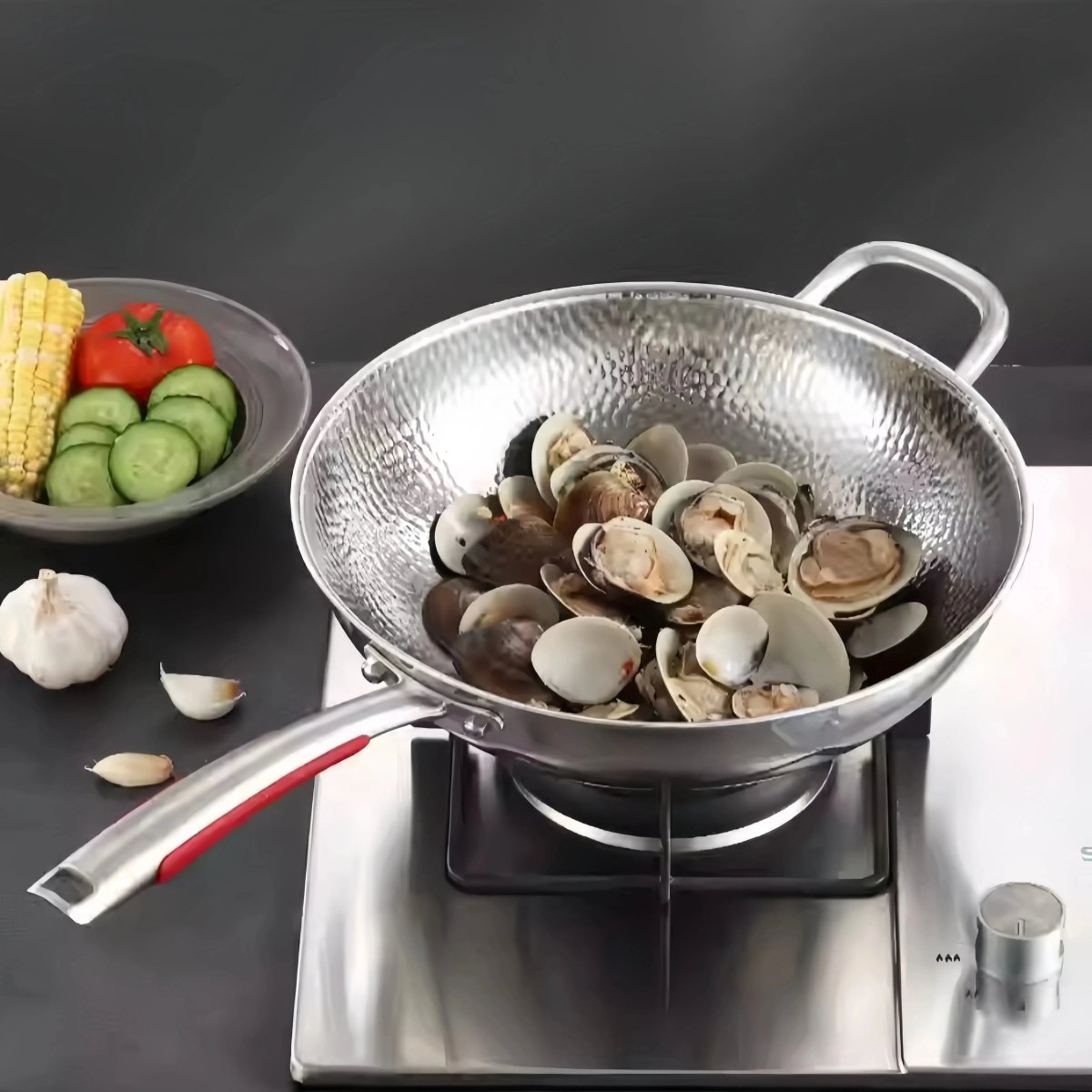 Titanium Chef's Wok for Induction: Perfect Stir Fry Every Time