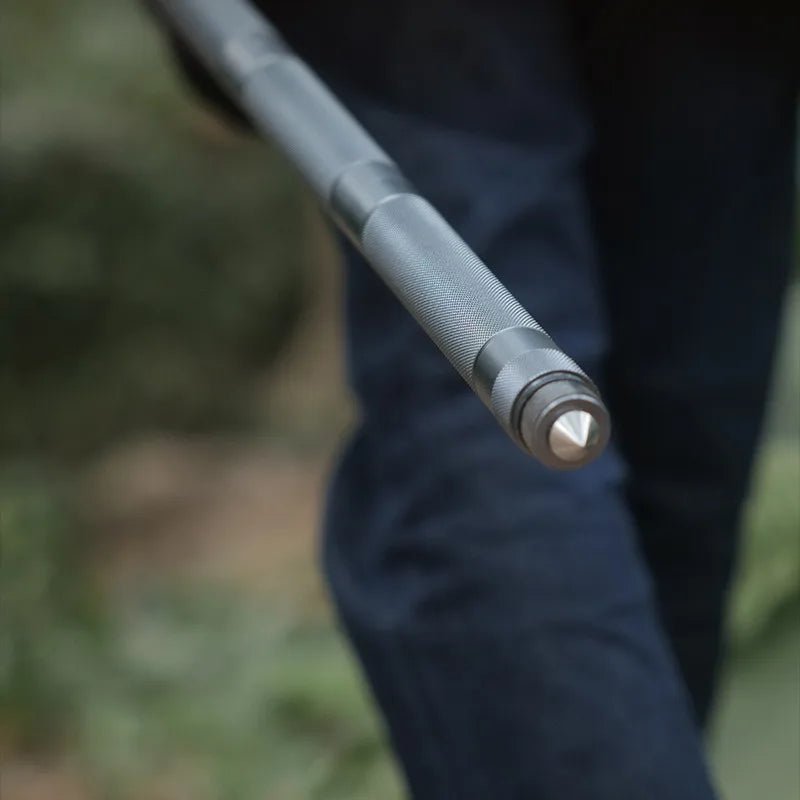 SturdyHike Stainless Steel Trekking Poles for Adventurers