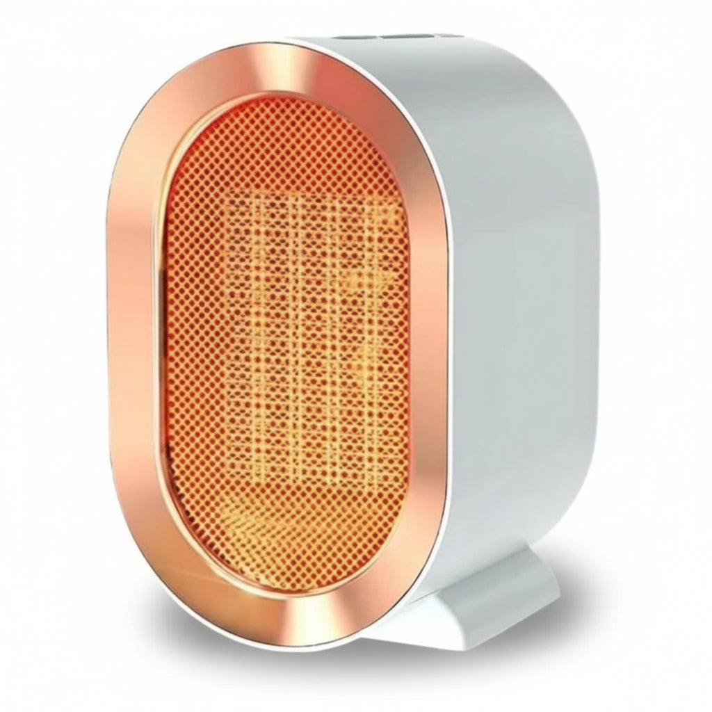 Compact Electric Heater with Customizable Heat Settings
