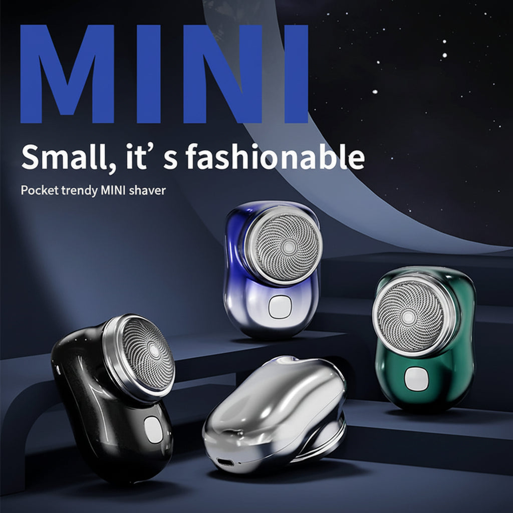 Compact Electric Razor for Effortless Grooming Anywhere
