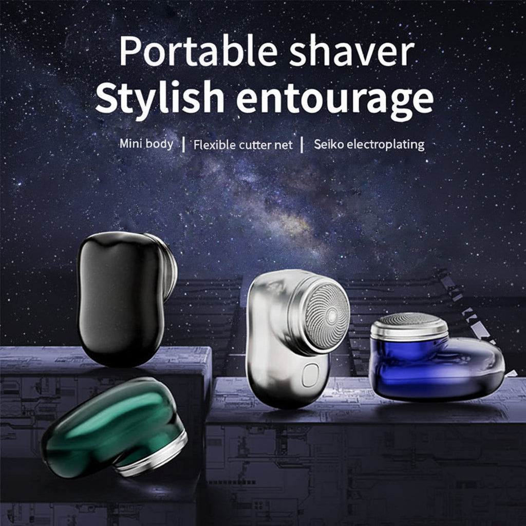 Compact Electric Razor for Effortless Grooming Anywhere