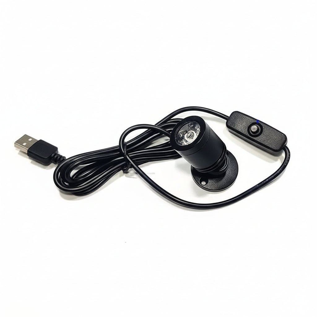 Versatile USB LED Accent Light for Shelving and Cabinets