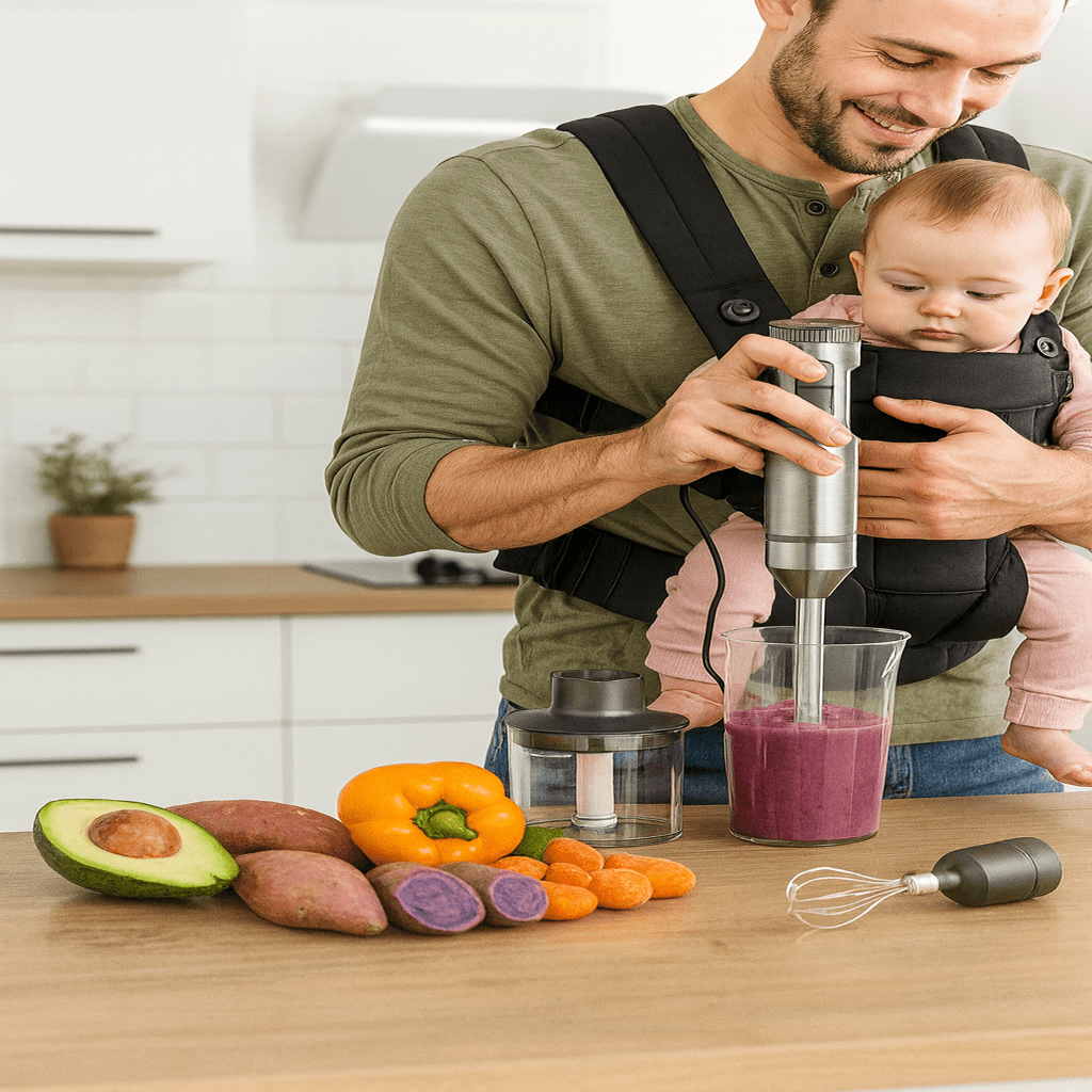 FusionMix 1000 W Multifunctional Hand Blender for Seamless Cooking