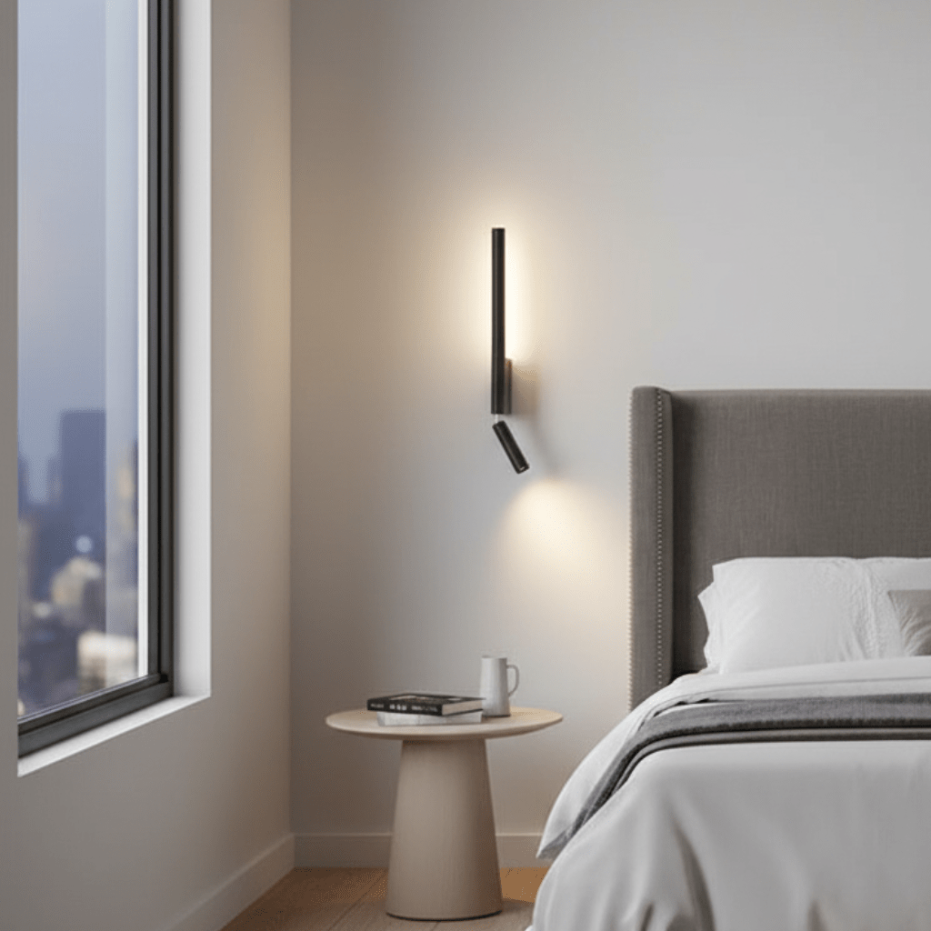 LumaEase Modern Wall Sconce with Soft White LED Illumination