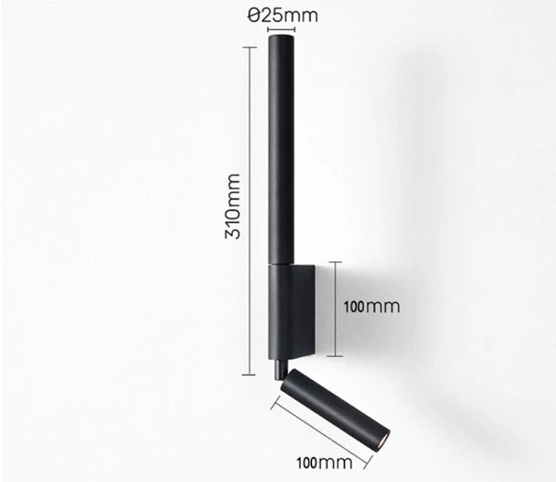 LumaEase Modern Wall Sconce with Soft White LED Illumination