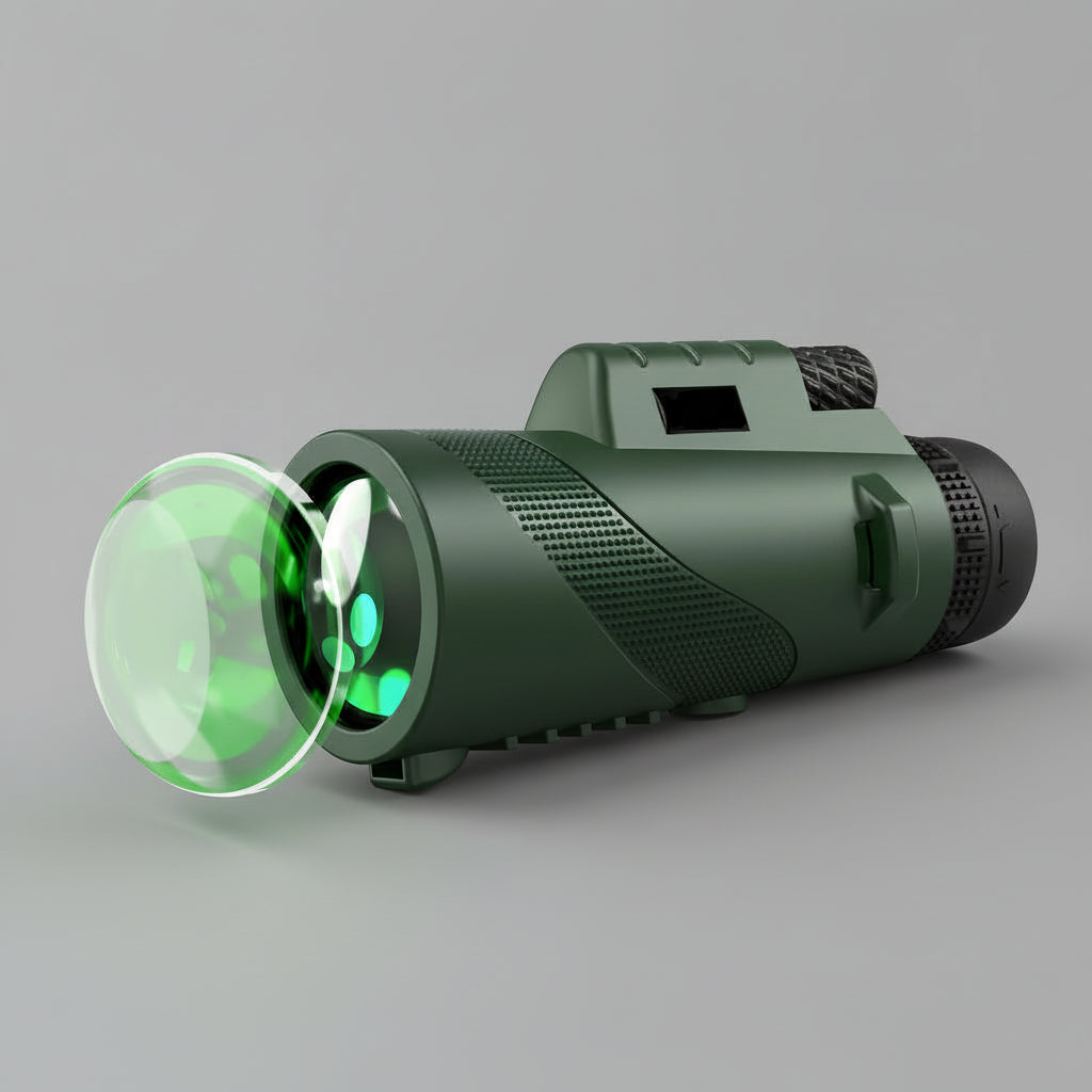 Compact 8x42 Outdoor Monocular with Phone Attachment
