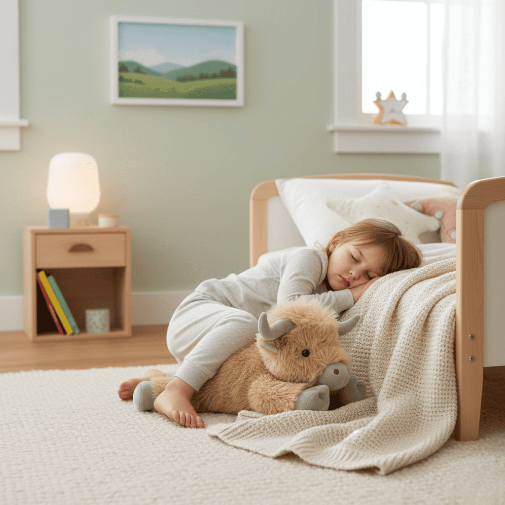 Cozy Highland Cow Plush Companion with Rustic Appeal