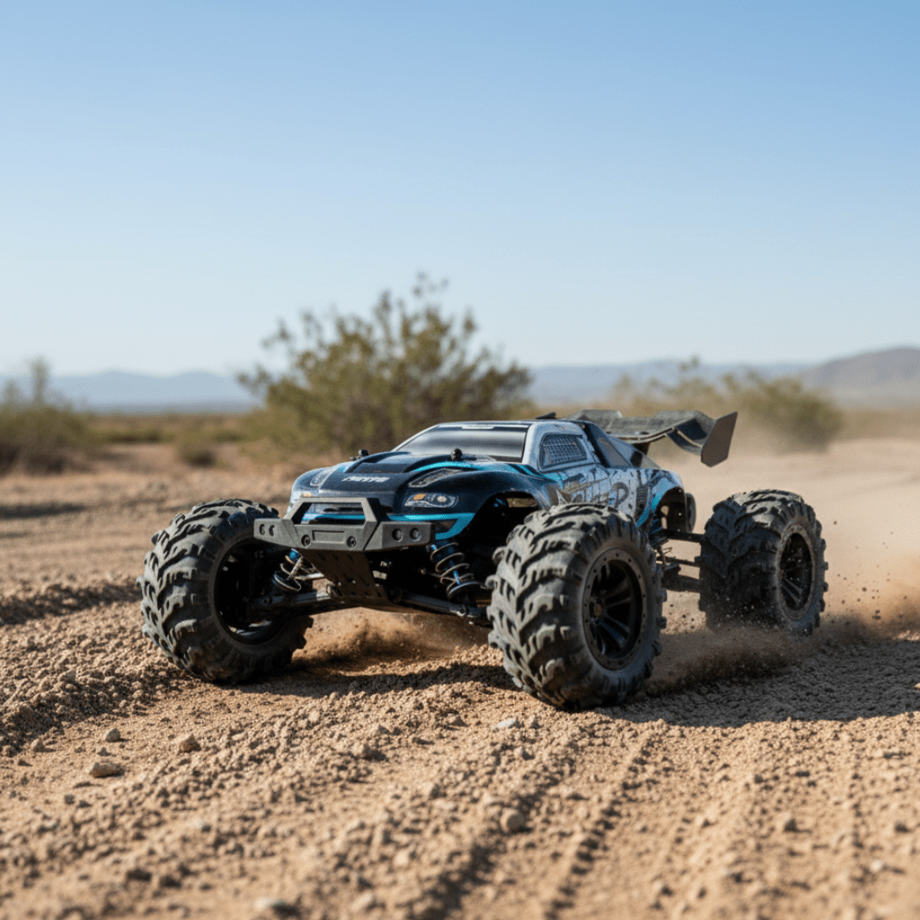 TerrainMaster 1:16 Electric Off-Road Truck with LED Lights