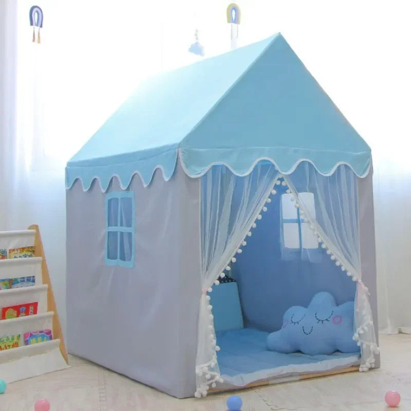 Kids Play Tent – Foldable Castle with UV Protection for Indoor & Outdoor Use