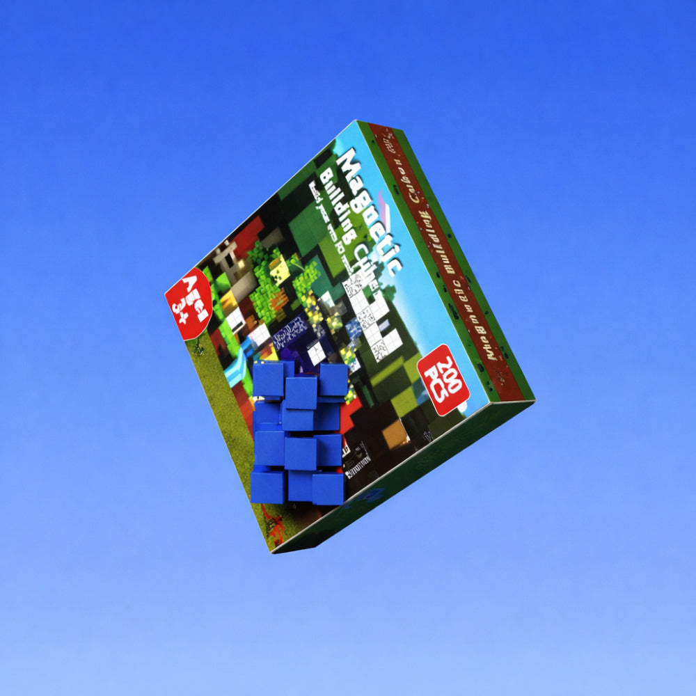 Inspire Creativity with the Magnetic Cube Construction Set