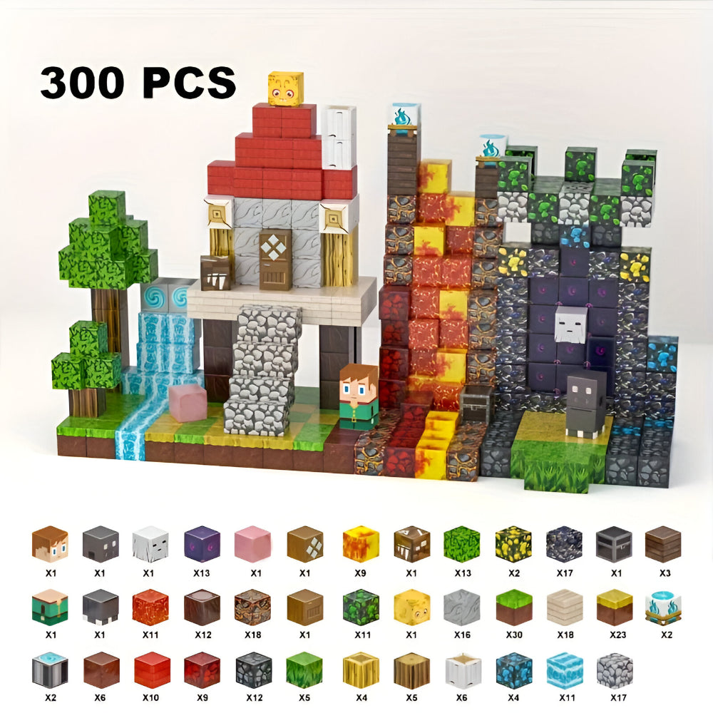 Inspire Creativity with the Magnetic Cube Construction Set