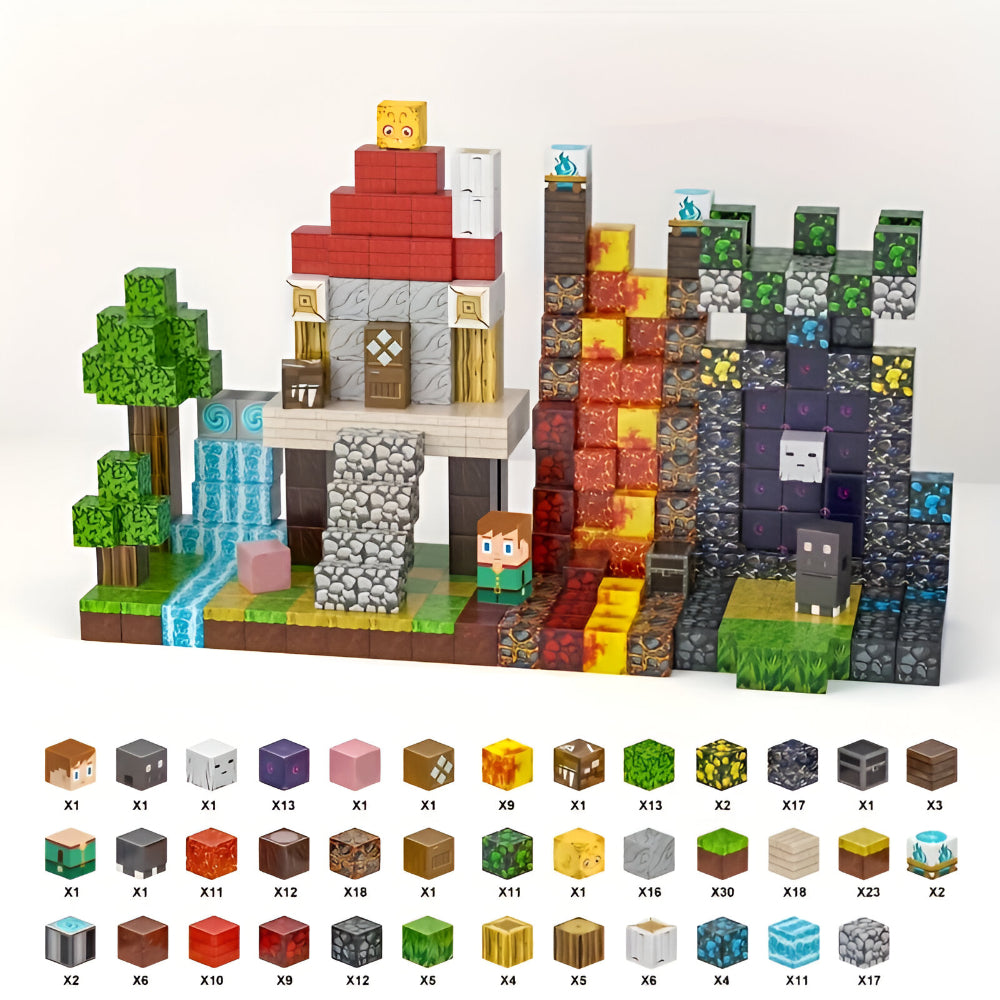 Inspire Creativity with the Magnetic Cube Construction Set